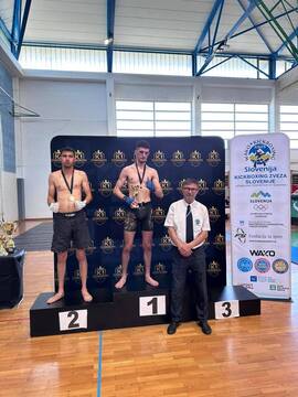 Odlična zmaga Ernada Mulalića (Boksarski klub Hayat) na turnirju K-1 Dominion Open v Ljubljani (3)